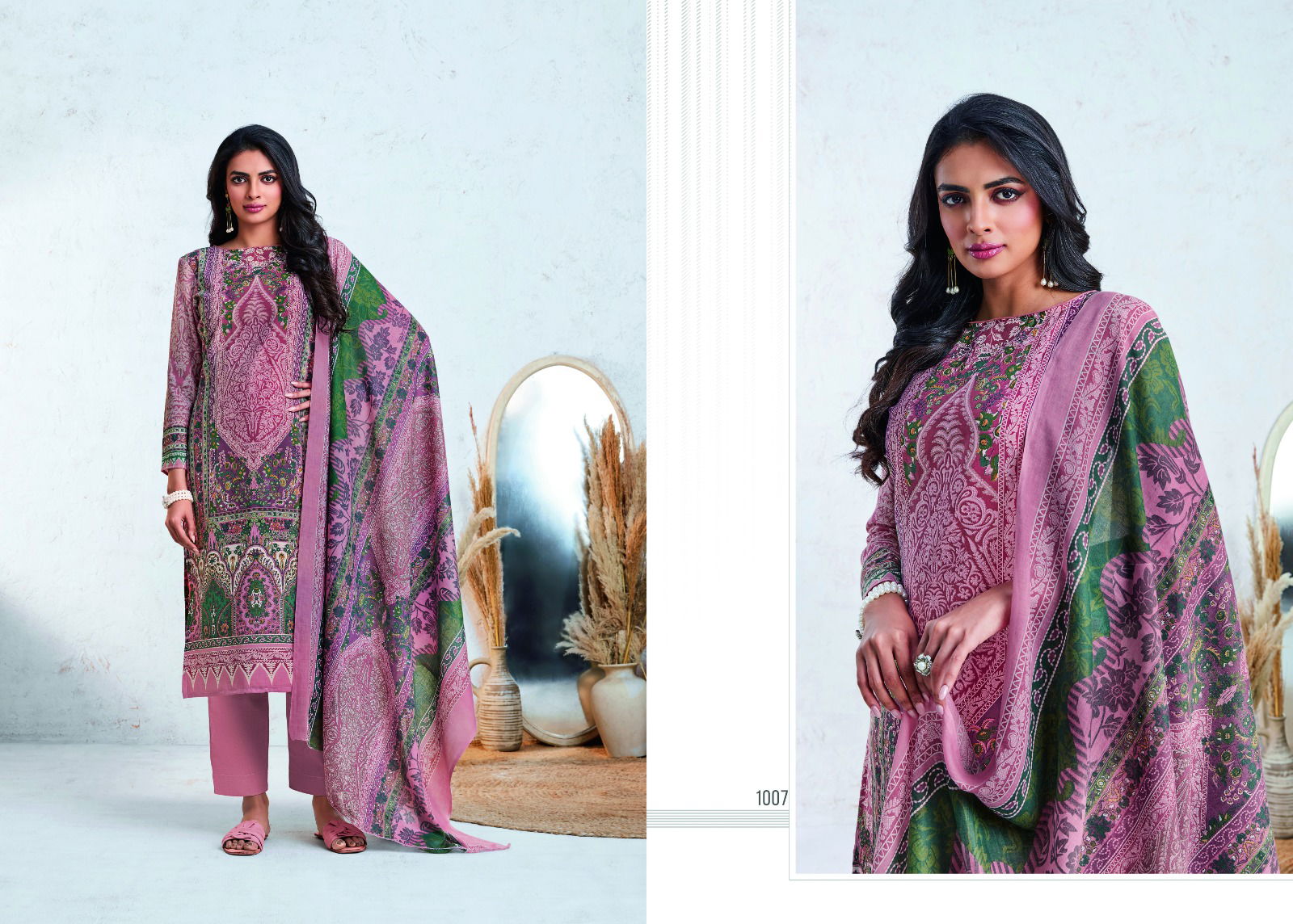 Zasha By Leela Printed Cotton Dress Material Wholesale Clothing Suppliers In India